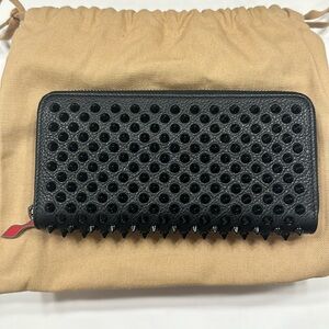 Christian Louboutin Women’s Pannetone Wallet in Black